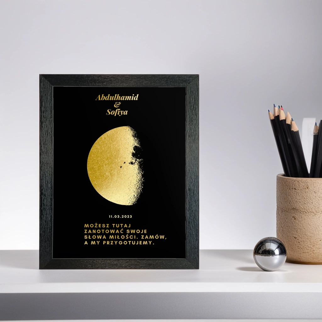Fases lunares únicas Póster