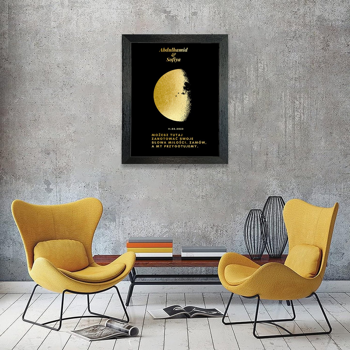 Fases lunares únicas Póster