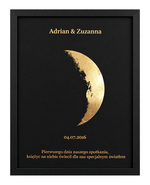 Plakat Fazy Księżyca
