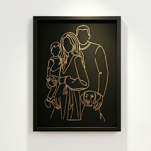 Unique Family Portrait